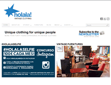 Tablet Screenshot of holala-ibiza.com